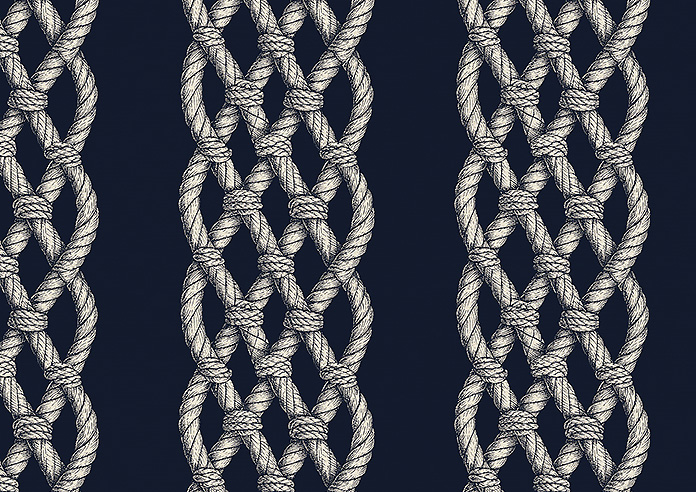 Knots, Hudds - Roman Blind - Image 7